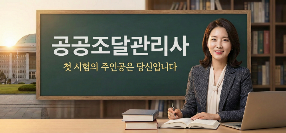 공공조달관리사 첫 시험의 주인공은 당신입니다
